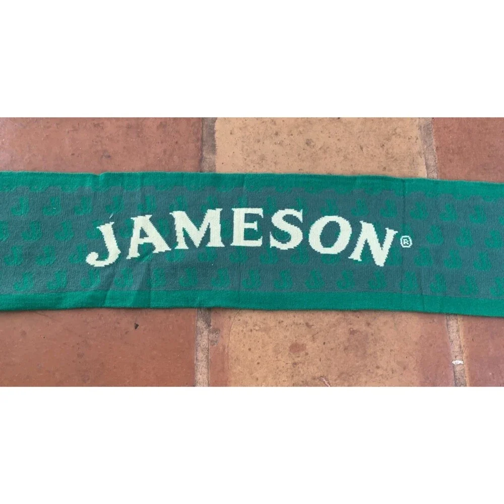 JAMESON IRISH WHISKEY JJ&S Acrylic Knit Green/Red 60